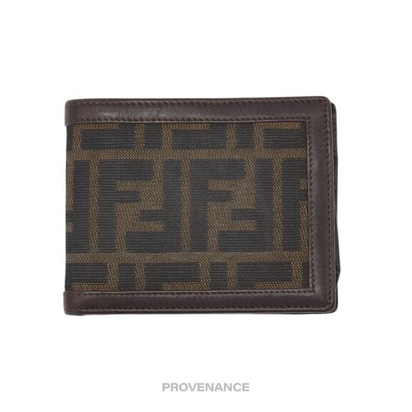 🔴 Fendi Bifold Wallet - FF Zucca - Picture 1 of 9